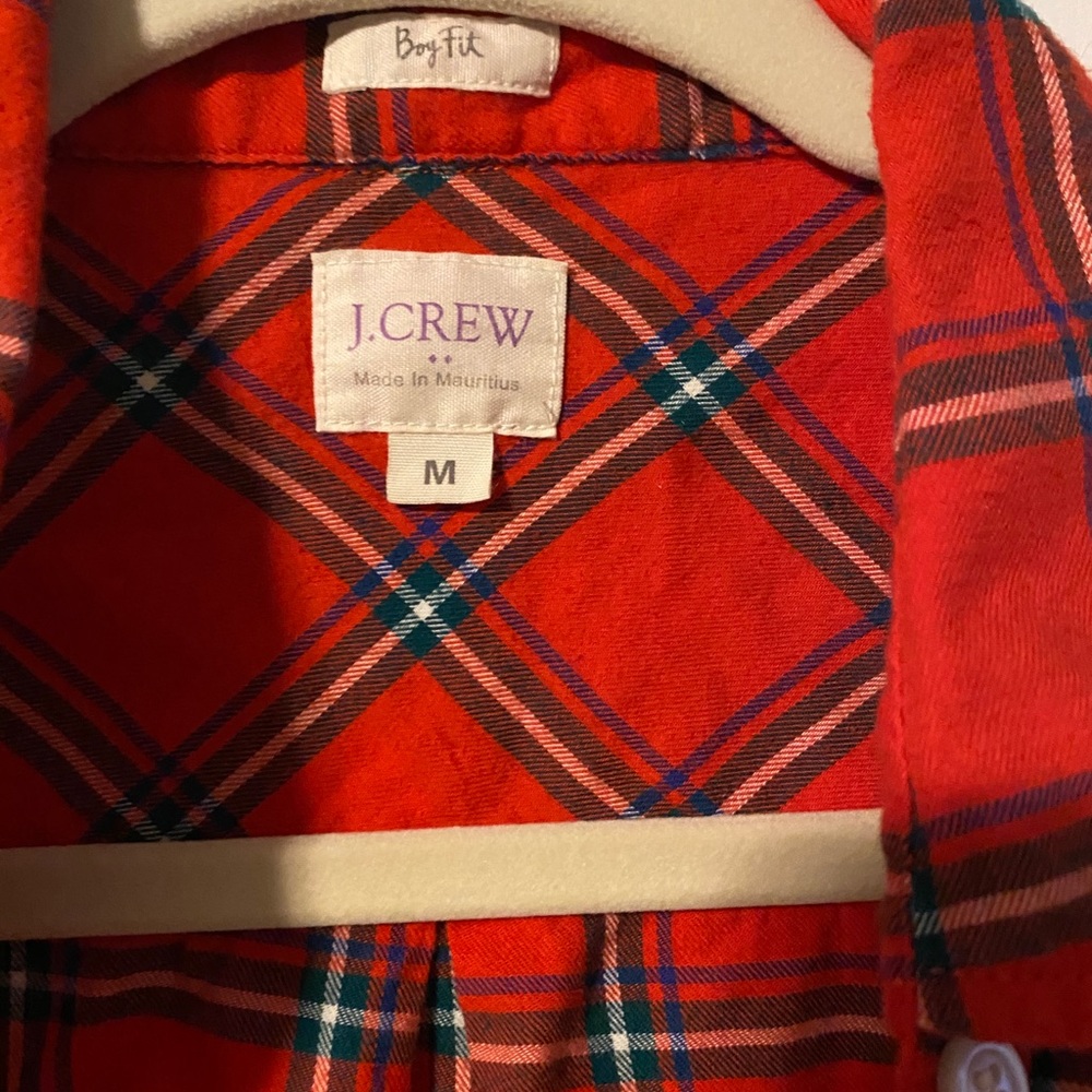 J-crew boy fit button down